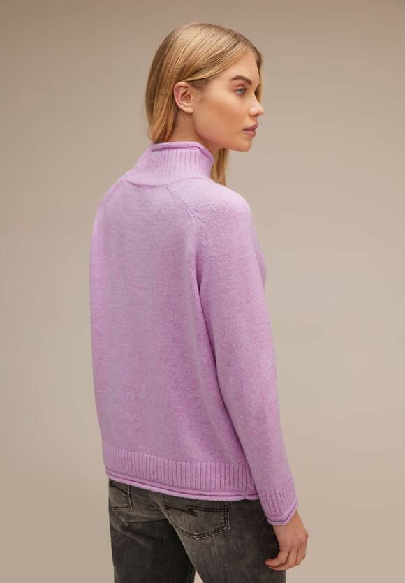 STREET ONE Melange Pullover Damen - Soft Rose Melange | STREET ONE  Online-Shop