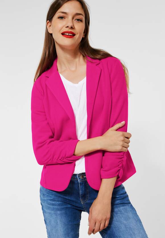 laden Aanmoediging coupon STREET ONE Basic blazer in effen kleur Dames - Lavish Pink | STREET ONE  Online-Shop