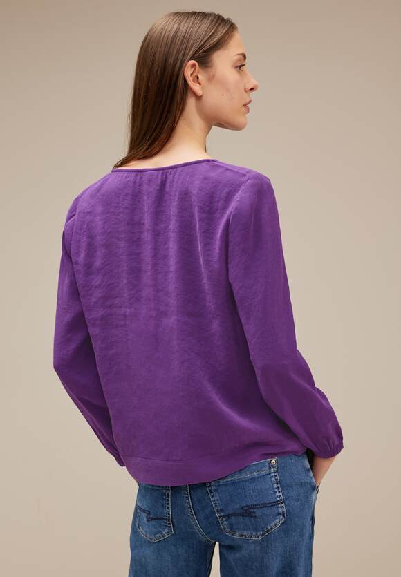 Bluse Knotendetail Lilac - | Damen ONE STREET STREET Pure Deep Online-Shop mit ONE