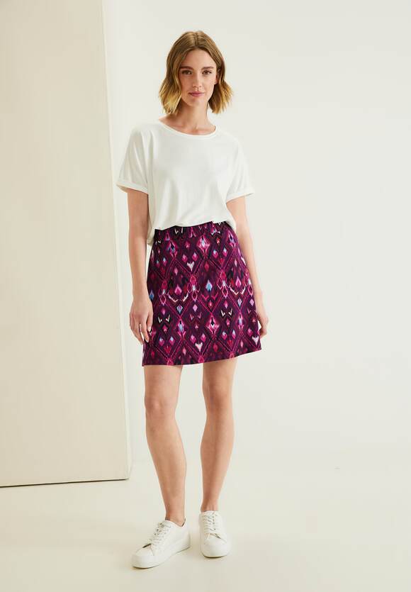 STREET | Berry Minirock Style - ONE Online-Shop Damen Print Tamed - ONE mit Lou STREET