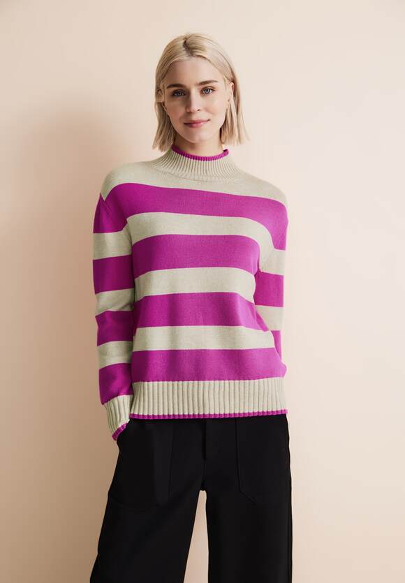 mit STREET Pullover - ONE Rose Damen Farbverlauf Online-Shop | ONE STREET Woody