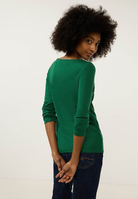 STREET ONE Softes Langarmshirt Damen | Green ONE Online-Shop - Style Lanea Gentle STREET 