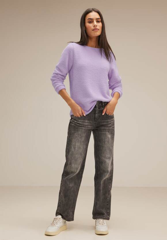 Online-Shop Damen - Shirt ONE STREET Fluffiges Lilac STREET ONE | Soft Pure