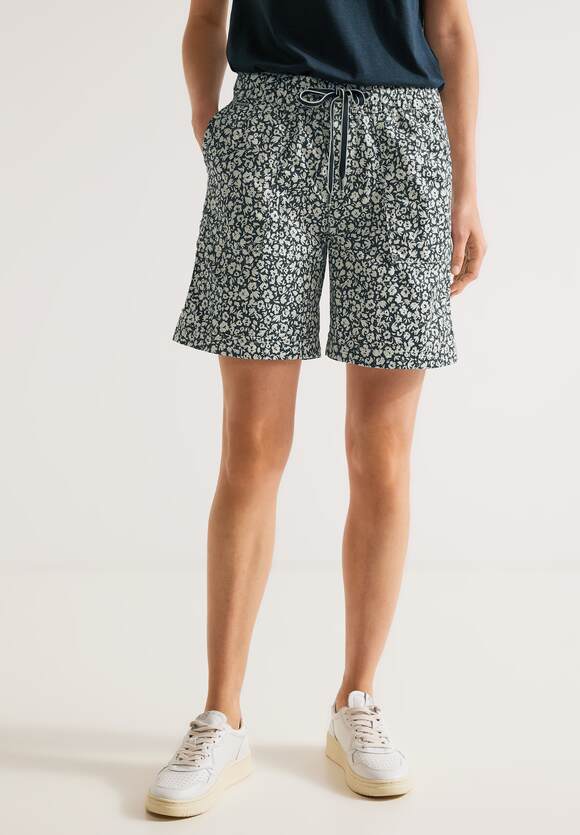 Vintage Shorts Green Style Online-Shop | STREET - ONE Damen Fit Loose ONE STREET - Cool Bonny