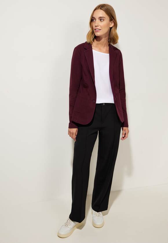 STREET ONE Basic Blazer Damen - Purple Brown | STREET ONE Online-Shop