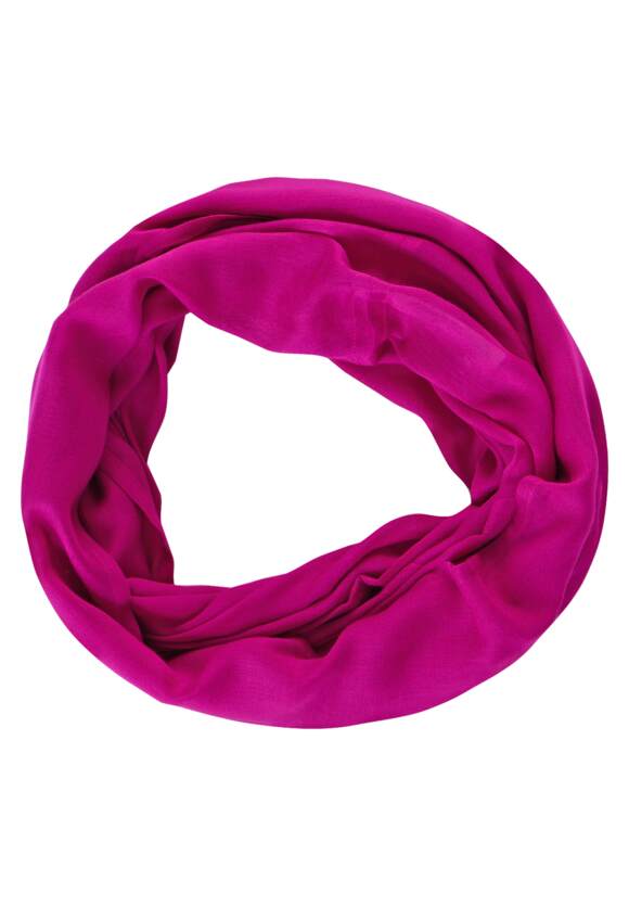 STREET ONE Basic Loop Damen - Bright Cozy Pink | STREET ONE Online-Shop | Schals