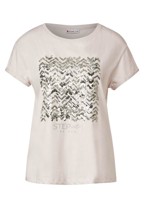 | ONE Smooth - Damen Online-Shop STREET Shirt Artwork STREET Stone Sand ONE