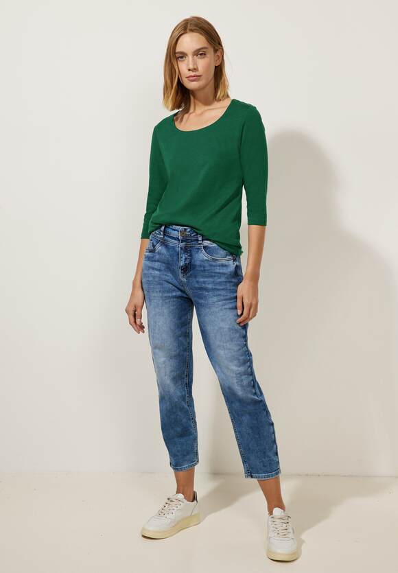ONE in Style Damen | - ONE - Gentle Shirt Pania STREET Online-Shop Unifarbe STREET Green