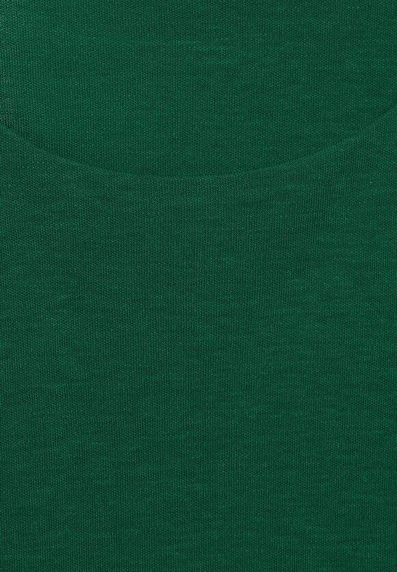 STREET ONE Shirt in Unifarbe Damen - Style Pania - Gentle Green | STREET ONE  Online-Shop