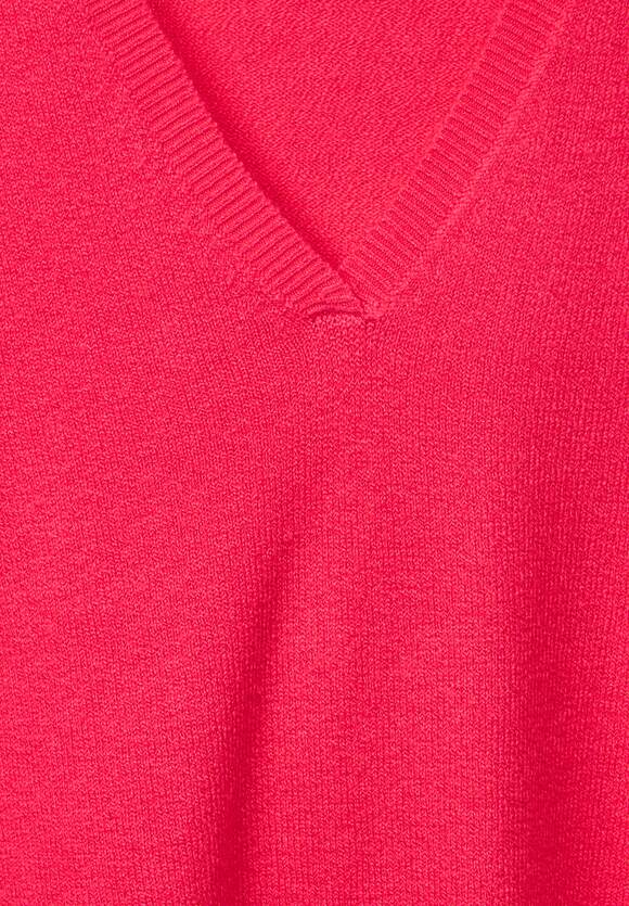 Online-Shop Pullover V-Ausschnitt ONE | mit STREET Coral - ONE STREET Blossom Damen