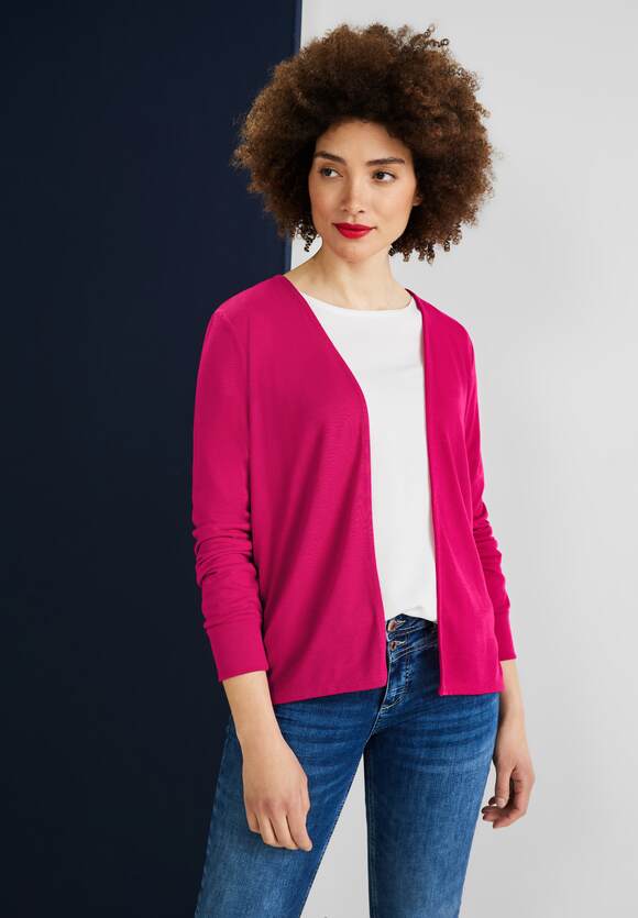 STREET ONE Shirtjacke Nette Style in Pink Online-Shop ONE | - STREET Nu Unifarbe - Damen