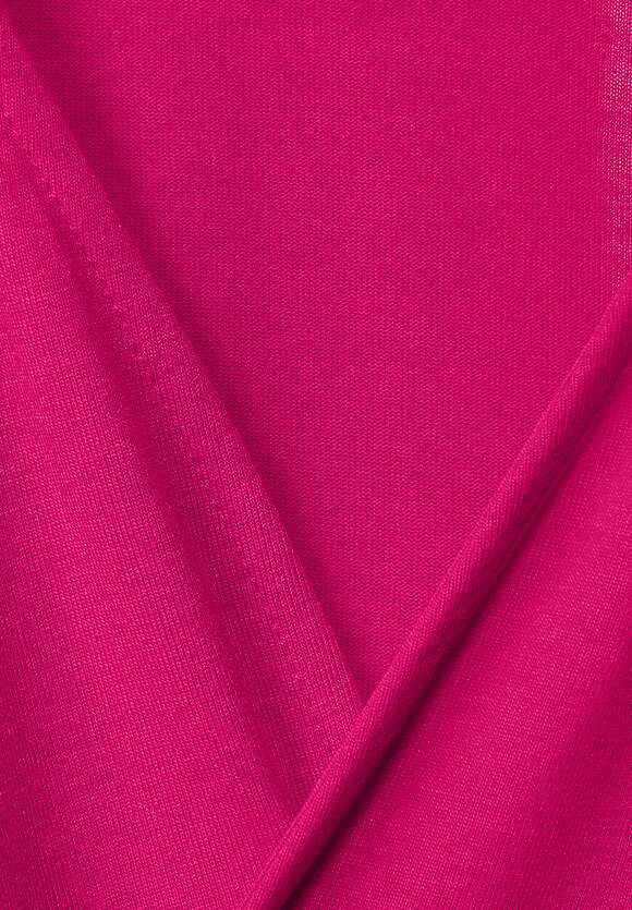 STREET ONE Shirtjacke in Online-Shop - STREET | Nu ONE Damen Pink Nette Unifarbe - Style