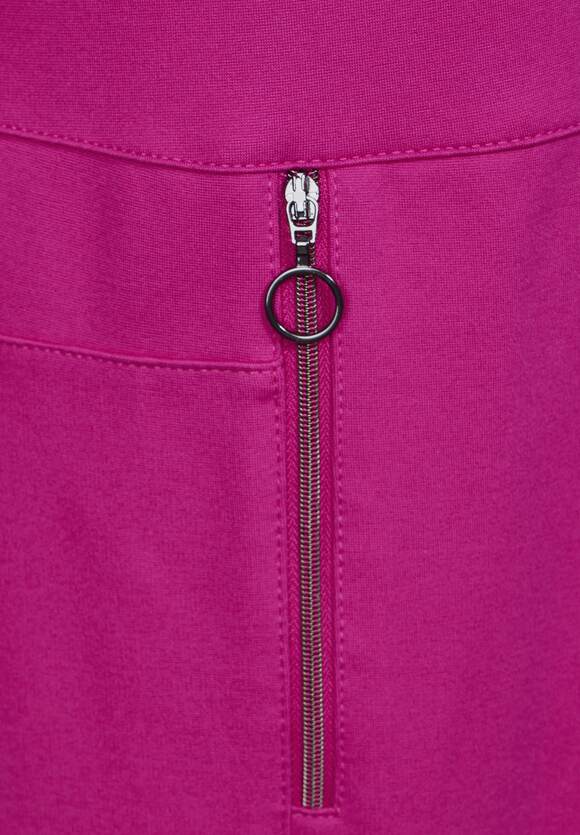STREET ONE Knielanges Jerseykleid Bright Damen Cozy | STREET ONE Pink - Online-Shop