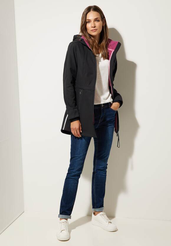 STREET Rose ONE | STREET Melange Lena Langarmshirt mit Online-Shop Style - ONE - Stehkragen Winter Damen