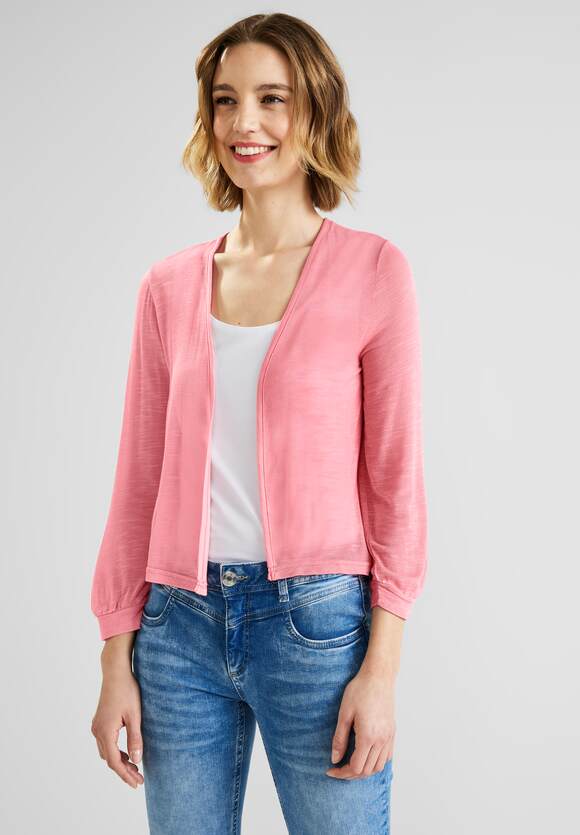 Pink Unifarbe ONE Style STREET Damen - | ONE STREET in - Nette Shirtjacke Nu Online-Shop