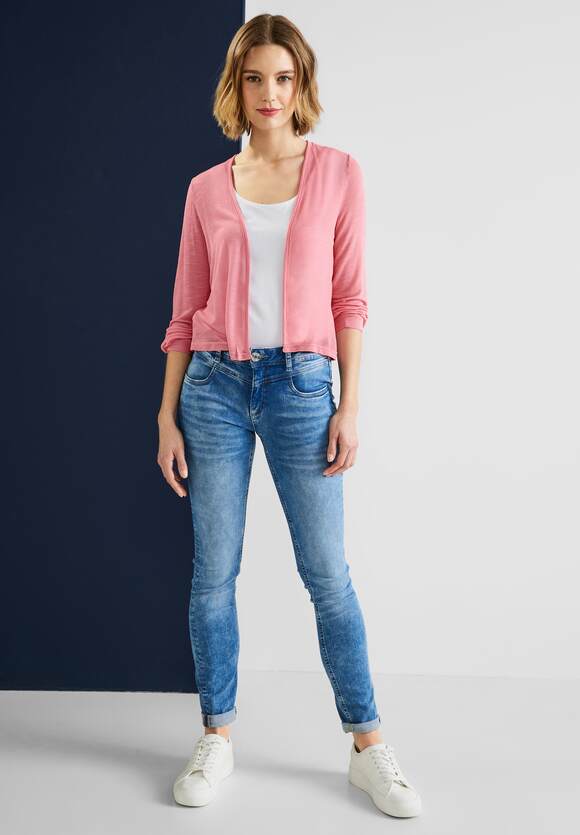 STREET ONE Offene Shirtjacke Damen - Style Suse - Strong Berry Shake | STREET  ONE Online-Shop