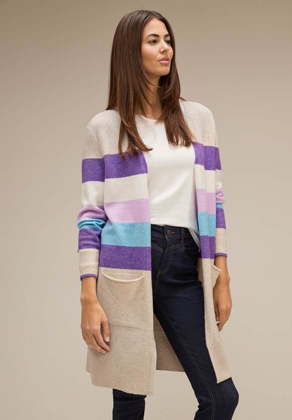 STREET ONE Loose Bonny - Damen Style ONE Lupine Lilac Online-Shop STREET Colorjeans - | Overdyed Fit