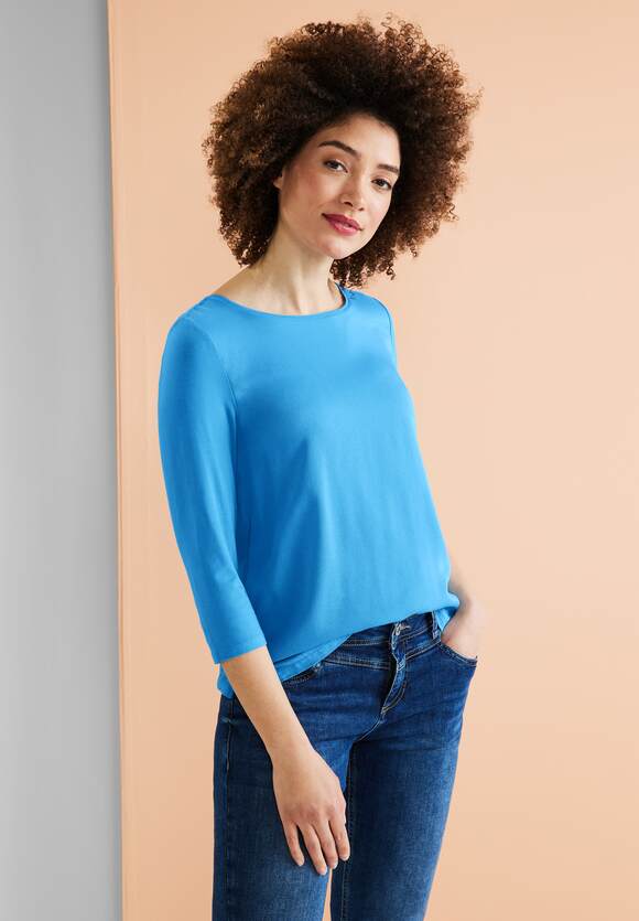 Online-Shop Shirt - Splash STREET mit Damen Style ONE 3/4 - Evi | Blue STREET Ärmel ONE