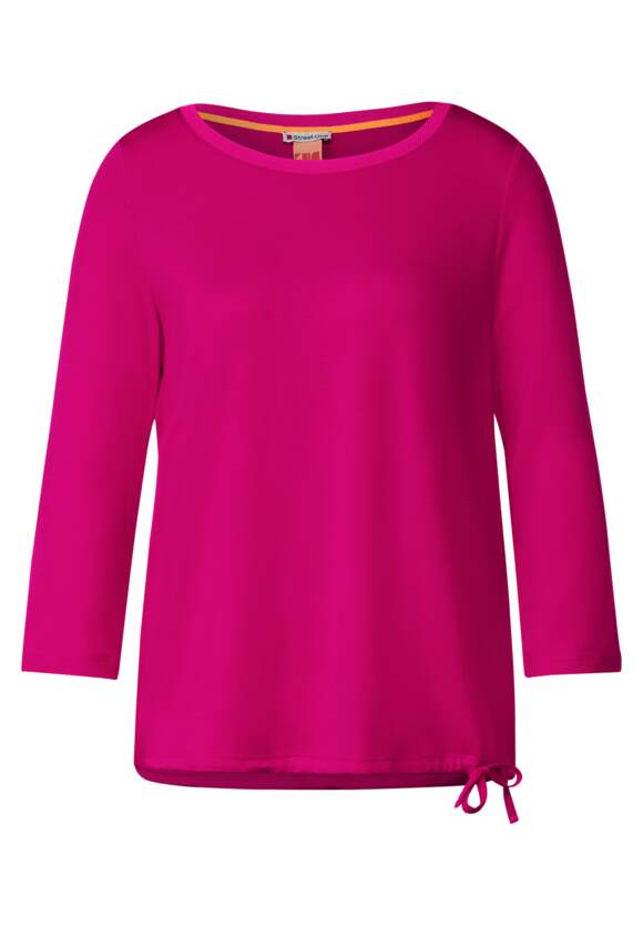 STREET ONE Shirt mit Tunnelzugband Damen - Nu Pink | STREET ONE Online-Shop