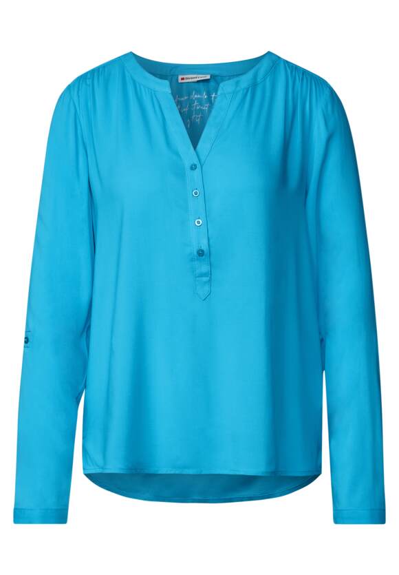 STREET ONE Bluse im Tunikastyle Damen - Style Bamika - Splash Aqua | STREET  ONE Online-Shop