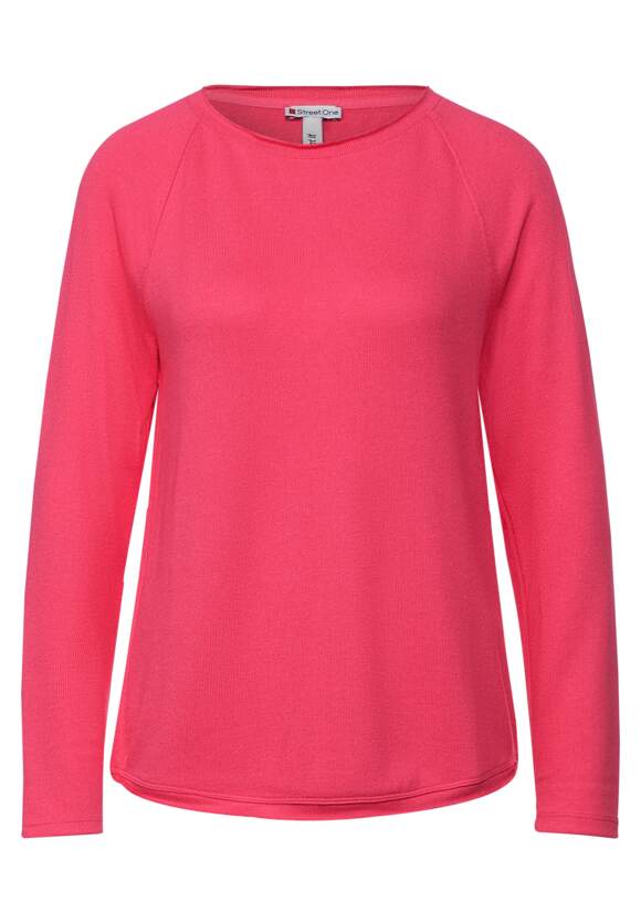 ONE - Mina - STREET Langarmshirt STREET | Style Damen Softes Coral Online-Shop Showy ONE