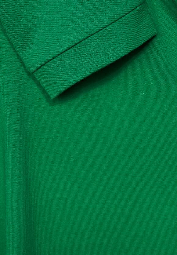 | Unifarbe Shirt Brisk ONE STREET - Damen Jersey in ONE Green STREET Online-Shop