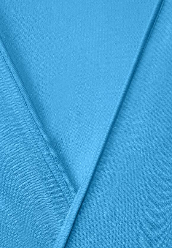 Damen STREET ONE - Shirtjacke Blue ONE | STREET Lange Online-Shop Splash