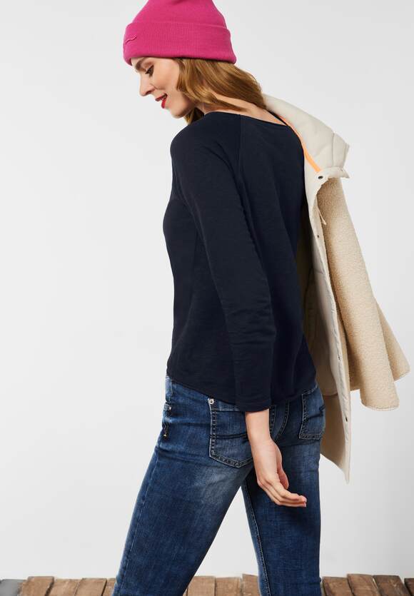 Damen ONE Deep Style Basic - - Blue Mina | STREET STREET Online-Shop Langarmshirt ONE