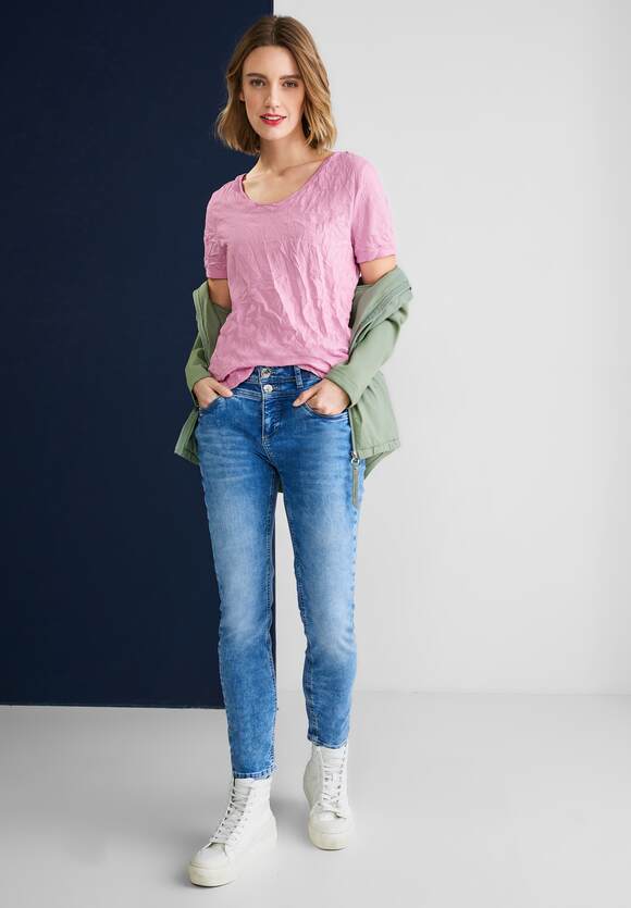 Rose in Unifarbe Online-Shop STREET Damen STREET - Crash | - Gerda Style Shirt ONE Wild ONE