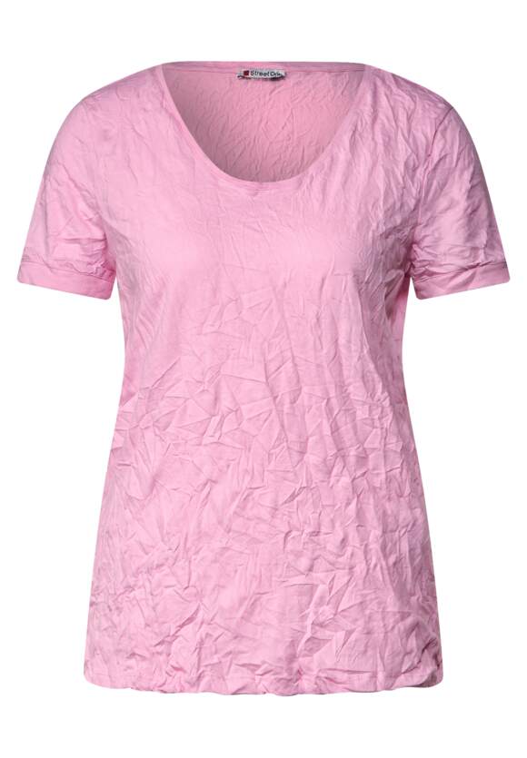 STREET ONE Crash | Gerda Wild Rose Shirt Style Unifarbe in ONE STREET - Damen - Online-Shop