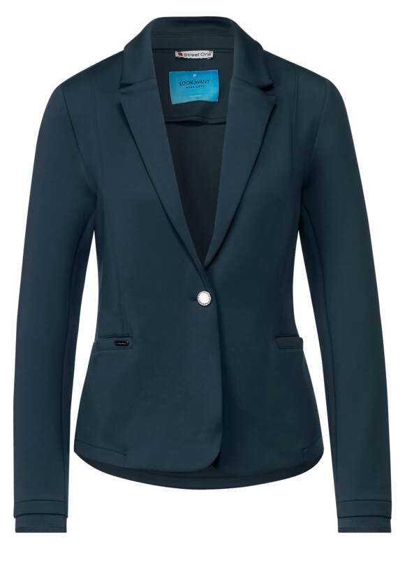 Online-Shop in Solider Blue Blazer STREET Splash Damen - | STREET ONE Night Unifarbe ONE