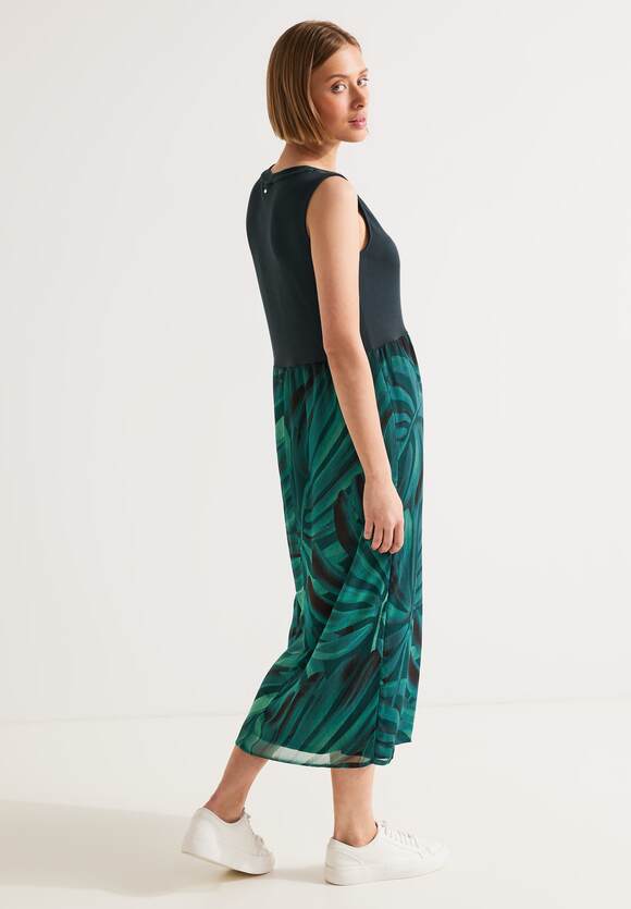 STREET Vintage STREET Online-Shop - ONE | Cool Damen ONE Green Materialmix Kleid