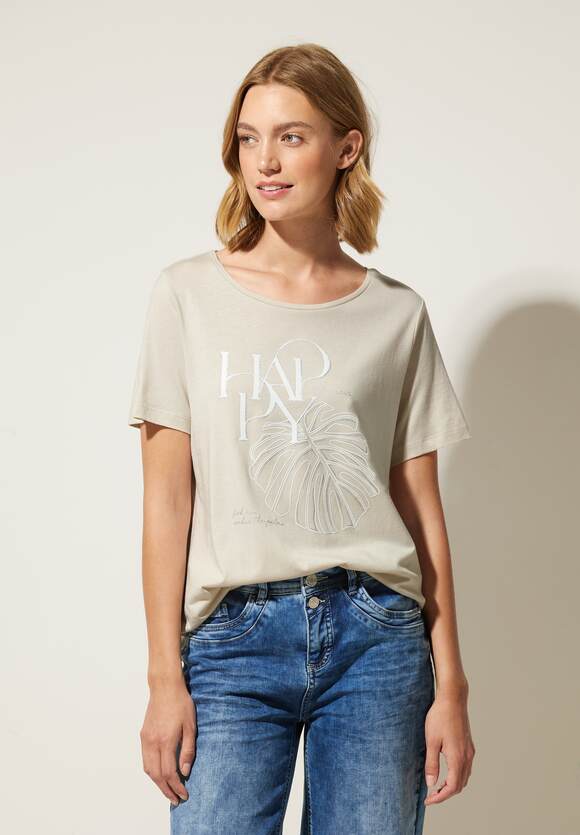 STREET ONE Shirt mit Minimalmuster Damen - Style Aleyna - Oasis Pink | STREET  ONE Online-Shop