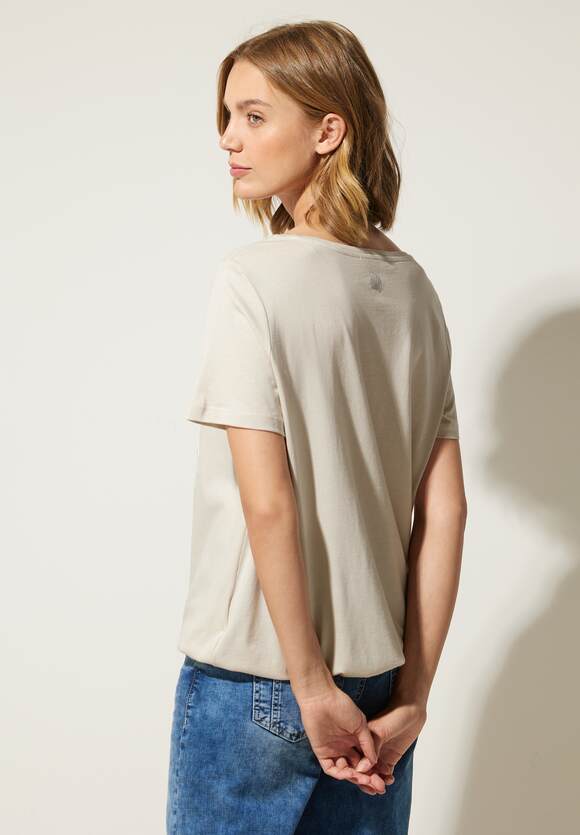 ONE Shirt Palmen | Online-Shop Partprint Sand Smooth STREET STREET Damen Stone - ONE