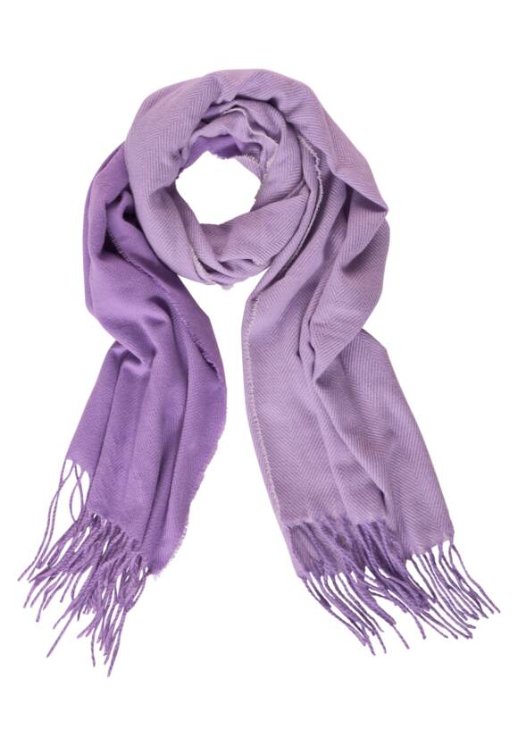 STREET ONE Softer Schal Lilac | - zweifarbiger ONE STREET Online-Shop Damen Lupine