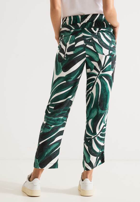Hose Style - Print mit Bonny | Damen Green ONE Lagoon Loose Online-Shop STREET - STREET Fit ONE