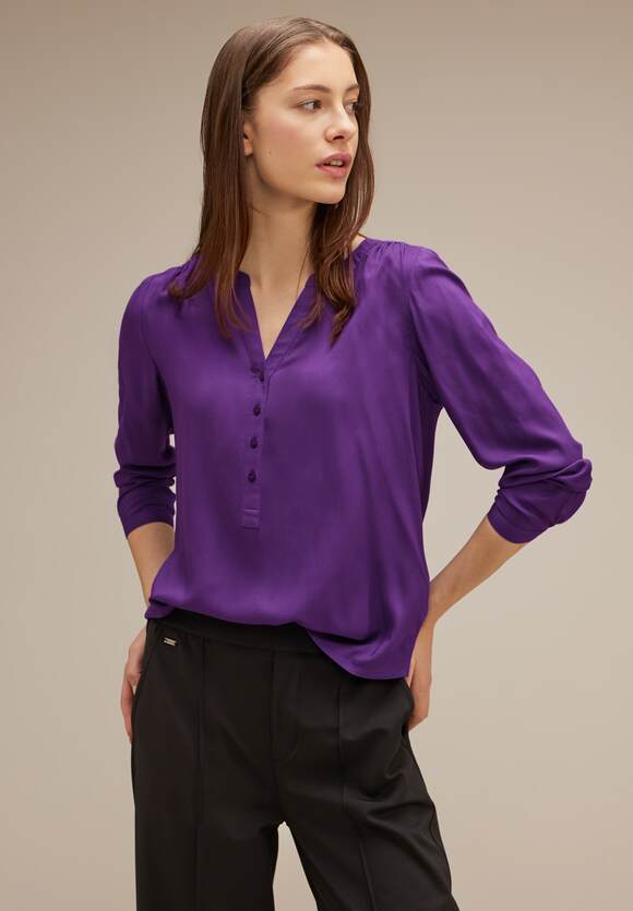 STREET ONE Bluse im STREET | Style Lupine Damen Tunikastyle ONE - Online-Shop Bamika Lilac 