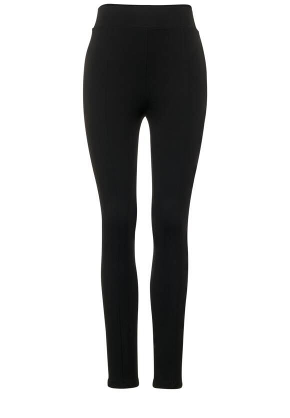 Damen Leggings Online-Shop | in ONE STREET STREET - Black Unifarbe ONE