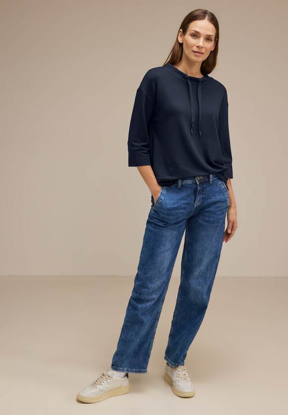 Softes Shirt Damen - ONE STREET Online-Shop ONE Deep | STREET Oversize Blue
