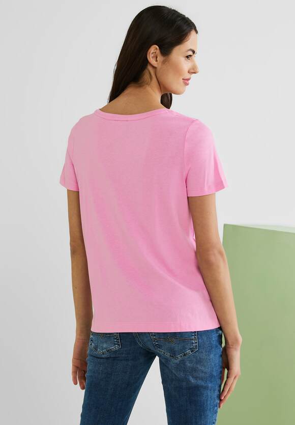 Wild ONE | Rose mit Online-Shop STREET Damen STREET Wording - T-Shirt ONE